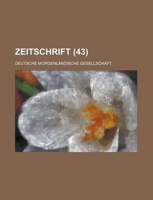 Book cover for Zeitschrift (43)