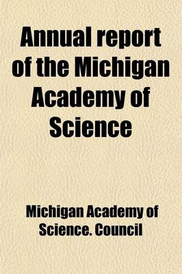 Book cover for Annual Report of the Michigan Academy of Science (Volume 22)