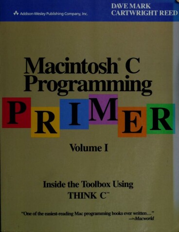 Book cover for Macintosh Programming Primer