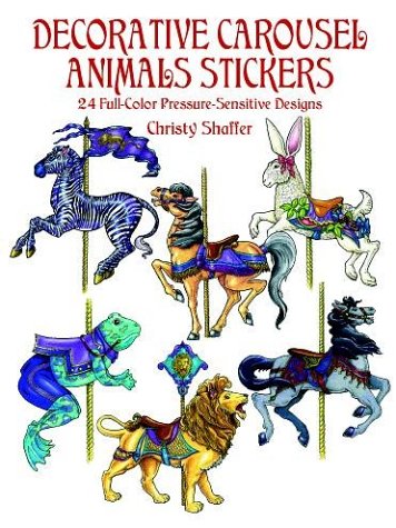 Book cover for Carousel Animals Stickers