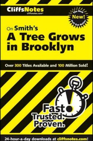 Cover of Cliffsnotes on Smith's a Tree Grows in Brooklyn