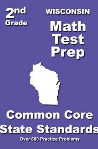 Cover of Wisconsin 2nd Grade Math Test Prep