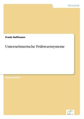 Book cover for Unternehmerische Frühwarnsysteme