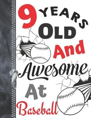 Book cover for 9 Years Old and Awesome at Baseball