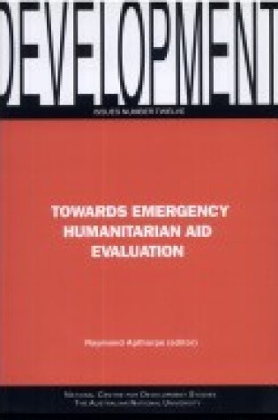 Cover of Towards Emergency Humanitarian Aid Evaluation
