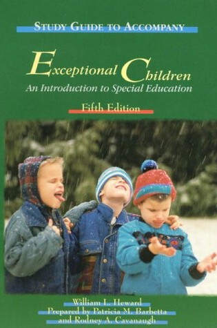 Cover of Exceptional Children S/G