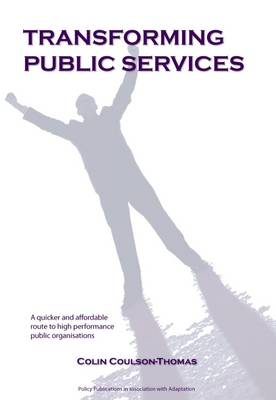 Book cover for Transforming Public Services