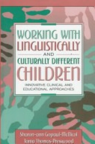 Cover of Working with Ling and Cultur Diff Chldrn