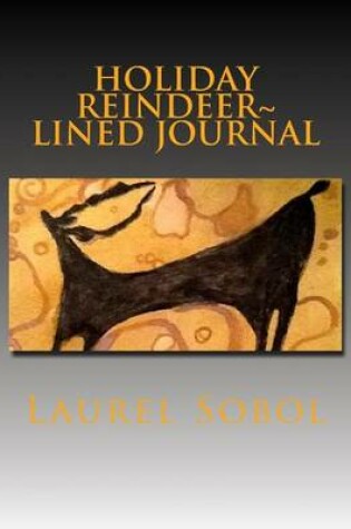 Cover of Holiday Reindeer Lined Journal