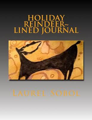 Cover of Holiday Reindeer Lined Journal