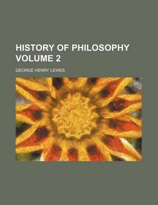 Book cover for History of Philosophy Volume 2