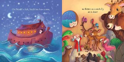 Book cover for Bedtime on Noah's Ark