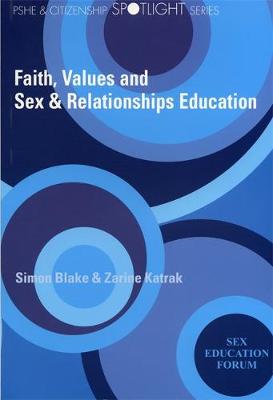 Book cover for Faith, Values and Sex & Relationships Education