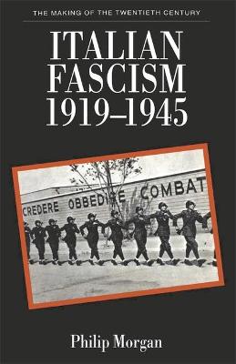 Book cover for Italian Fascism, 1919-45