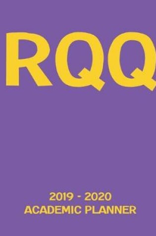 Cover of RQQ 2019 - 2020 Academic Planner