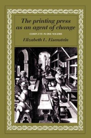 Cover of The Printing Press as an Agent of Change