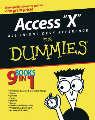 Book cover for Access 2003 All-in-One Desk Reference For Dummies