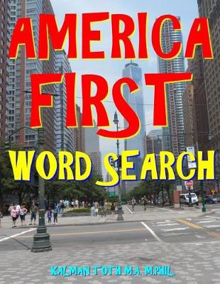 Book cover for America First Word Search