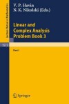 Book cover for Linear and Complex Analysis Problem Book 3