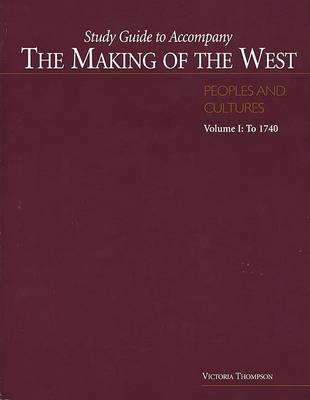 Cover of Study Guide to Accompany the Making of the West