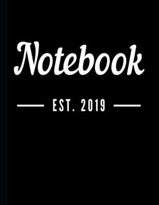 Book cover for Notebook Est.2019