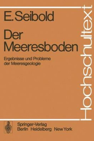 Cover of Der Meeresboden