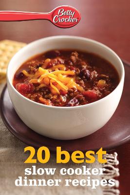 Book cover for 20 Best Slow Cooker Dinner Recipes