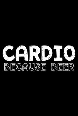 Book cover for Cardio because beer