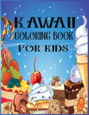 Book cover for Kawall Coloring Book For Kids