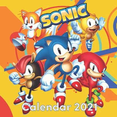 Book cover for Sonic calendar 2021