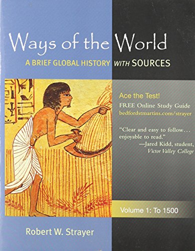 Book cover for Ways of the World: A Global History with Sources V1 & Herodotus and Sima Qian & Black Death
