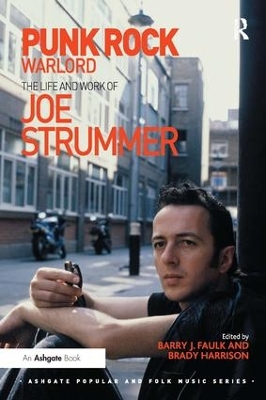 Book cover for Punk Rock Warlord: the Life and Work of Joe Strummer