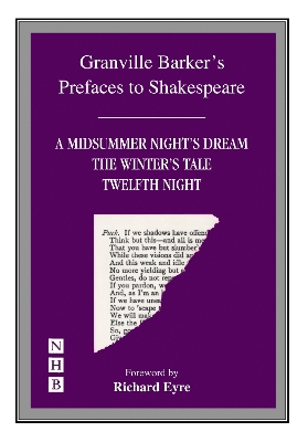 Book cover for Prefaces to A Midsummer Night's Dream, The Winter's Tale & Twelfth Night