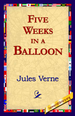 Book cover for Five Weeks in a Balloon
