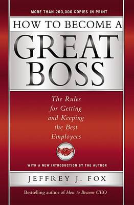 Book cover for How to Become a Great Boss