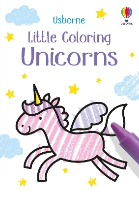 Book cover for Little Coloring Unicorns