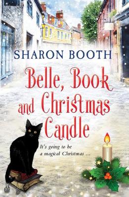 Book cover for Belle, Book and Christmas Candle