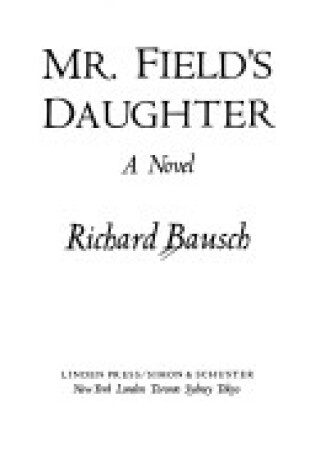 Cover of Mr. Field's Daughter