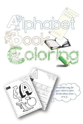 Book cover for ABC coloring book