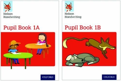 Book cover for Nelson Handwriting: Year 1/Primary 2: Pupil Book 1A and 1B Pack of 30