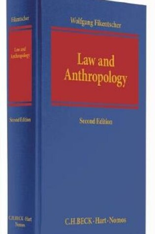 Cover of Law and Anthropology