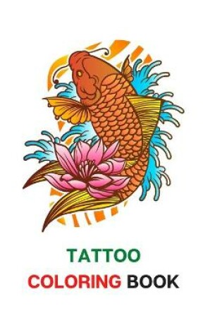 Cover of Tattoo Coloring Book