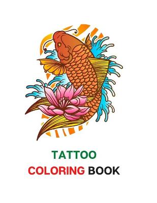 Book cover for Tattoo Coloring Book