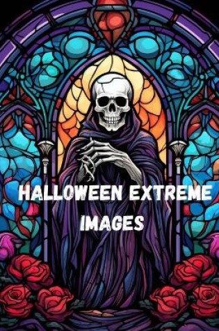 Cover of Halloween Extreme Coloring Book