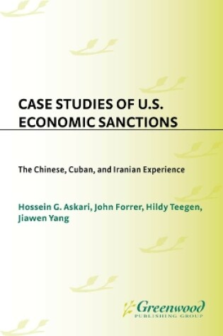 Cover of Case Studies of U.S. Economic Sanctions