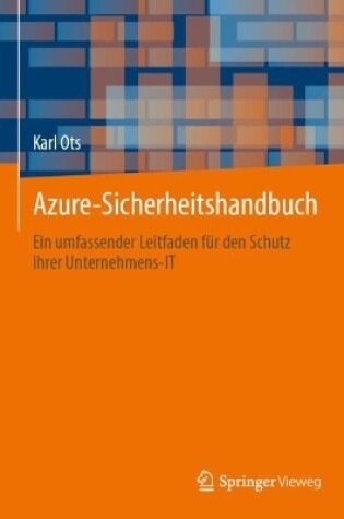 Cover of Azure-Sicherheitshandbuch