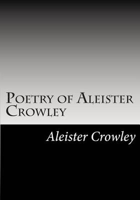 Book cover for Poetry of Aleister Crowley