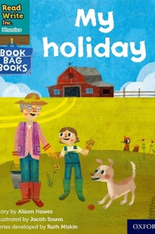 Cover of Read Write Inc. Phonics: My holiday (Pink Set 3 Book Bag Book 6)