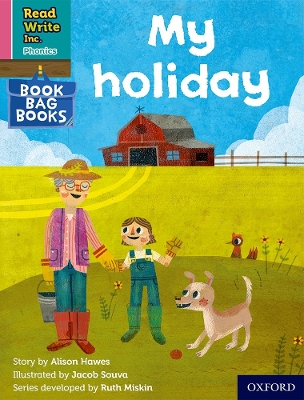 Book cover for Read Write Inc. Phonics: My holiday (Pink Set 3 Book Bag Book 6)