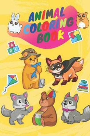 Cover of Animal coloring book